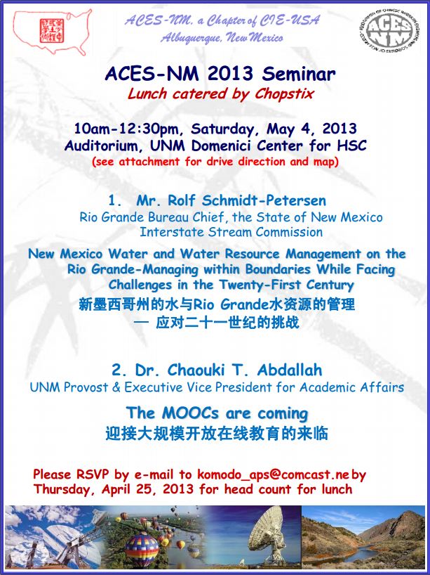 ACES-NM Seminar (2013-05-04)